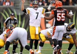 Steelers vencem a batalha campal