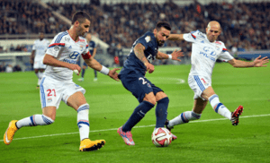 OL 1 - 1 PSG 2015