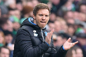 Julian Nagelsmann é o único treinador invicto esta temporada na Bundesliga.