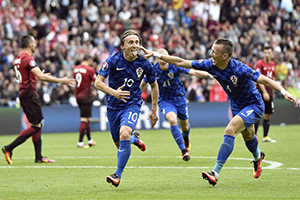 Depois de Srna, Modric é agora novo o líder da selecção croata.