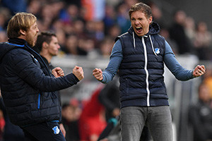 Julian Nagelsmann, de 29 anos, foi eleito o treinador do ano da Alemanha.