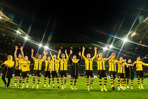 Dortmund mantém registo invicto dentro de portas.