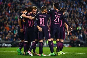 Barcelona volta a vencer derby da Catalunha.