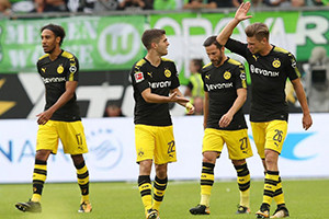 Borussia Dortmund dá sinais positivos no arranque da Bundesliga.