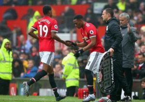 Martial precisou apenas de onze minutos em campo para marcar o golo da vitória.