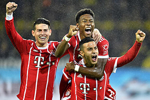 Com esta vitória, o Bayern de Munique lidera o campeonato com 4 pontos de segurança.