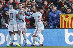 Celta de Vigo rouba pontos em Camp Nou.