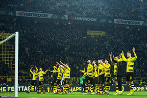 Segunda vitória para Stoger, a primeira no Signal Iduna Park.