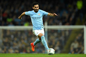 Com dois grandes golos, Gundogan destacou-se pelo seu desempenho no passeio do City em St. Jakob-Park.