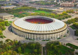 O Luzhniki, casa da seleção russa, vai receber o jogo de abertura e a final do Mundial.