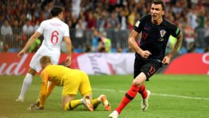 Mandzukic garantiu a presença da Croácia na final.